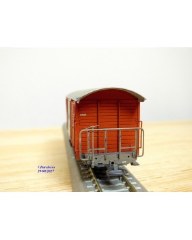 BEMO 2256 191, wagon atelier ( Kabelbauwagen )   N° Xk-v  9091   Rhb   BO