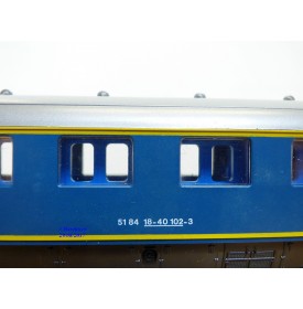 ROCO 44227A voiture unifiée 2  ème classe type B SBB BO