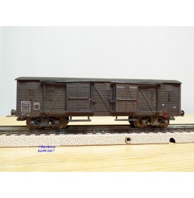 VB  50,  wagon couvert  à 2 bogies type Kyw  PLM    