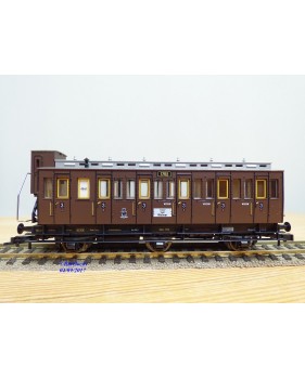 FLEISCHMANN 5892 K , voiture à portières latérales  à guérite à  3 essieux  Nr.  1762  KPEV    neuf   BO