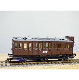 FLEISCHMANN 5892 K , voiture à portières latérales  à guérite à  3 essieux  Nr.  1762  KPEV    neuf   BO