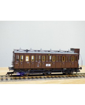 FLEISCHMANN 5892 K , voiture à portières latérales  à guérite à  3 essieux  Nr.  1762  KPEV    neuf   BO