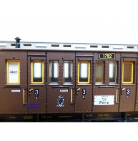 FLEISCHMANN 5892 K , voiture à portières latérales  à guérite à  3 essieux  Nr.  1762  KPEV    neuf   BO