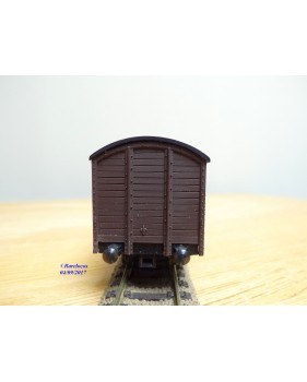 SMCF ???, wagon couvert  à 2 essieux  type  K    SNCF  BO