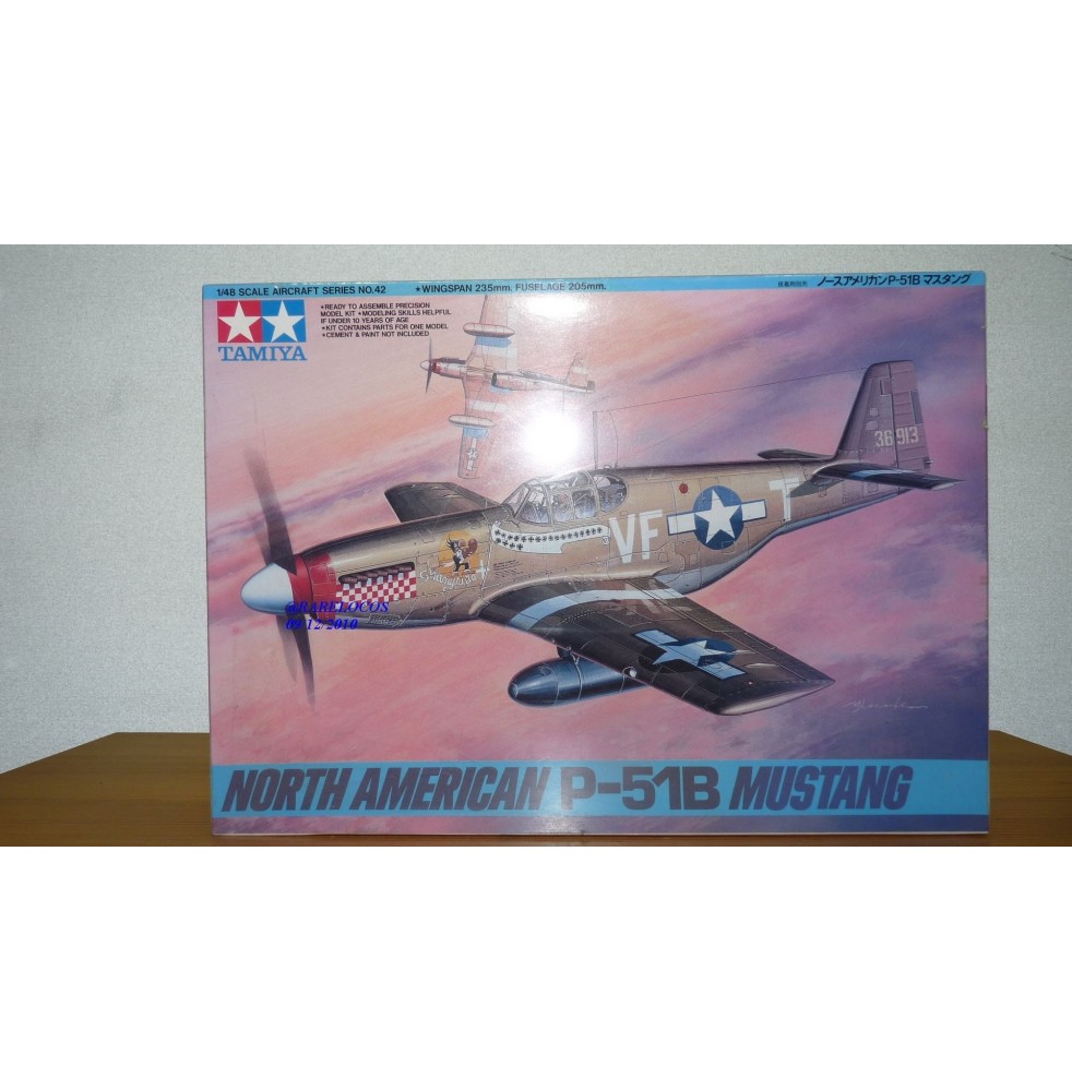 TAMIYA   61042  North American P-51B MUSTANG BO 1/48