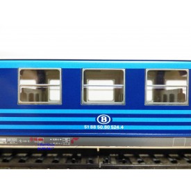 Märklin 4032 voiture grandes lignes A4ümg à feux de fin de convoi 1 Kl. DB BO