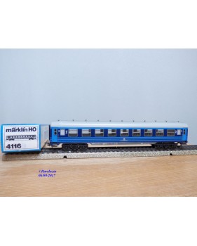 Märklin 4116, voiture lits 2 Cl.   SNCB  neuf   BO