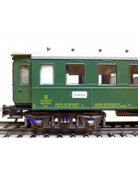 MÄRKLIN 4138, voiture ancienne à bogies type C4ü  SBB 
