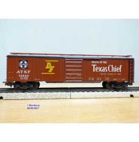 Märklin   4572, wagon couvert ( boxcar ) Texas Chief  SANTA FE 