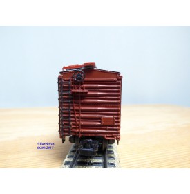 Märklin   4572, wagon couvert ( boxcar ) Texas Chief  SANTA FE 