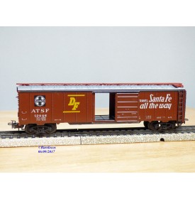 Märklin   4572, wagon couvert ( boxcar ) Texas Chief  SANTA FE 