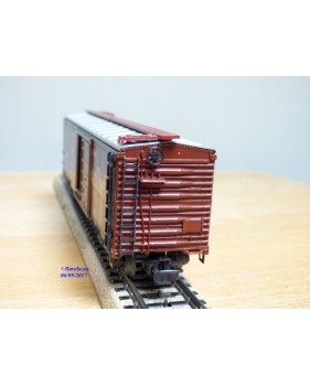Märklin   4572, wagon couvert ( boxcar ) Texas Chief  SANTA FE 