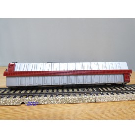 Märklin   4572, wagon couvert ( boxcar ) Texas Chief  SANTA FE 
