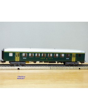 Märklin 4032 voiture grandes lignes A4ümg à feux de fin de convoi 1 Kl. DB BO