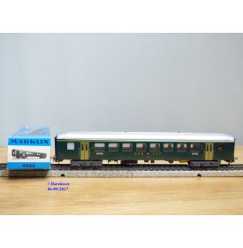Märklin 4066 . 2,  voiture grandes lignes A2500 1 Kl. SBB  BO