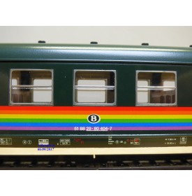 Märklin 4119, voiture lits 2 Cl.   SNCB  neuf   BO