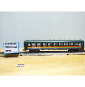 Märklin 4119, voiture lits 2 Cl.   SNCB  neuf   BO