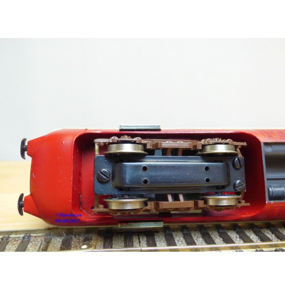 RIVAROSSI H0 1456 - Automotrice elettrica Ale 803 FS con unità rimorchiata