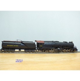 Rivarossi  véro 1265,  locomotive articulée Mallet 2 8 8 0 type EL-5   B & O  neuf  BO