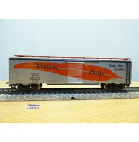Märklin   4571, wagon couvert ( boxcar )  WESTERN PACIFIC Neuf  BO