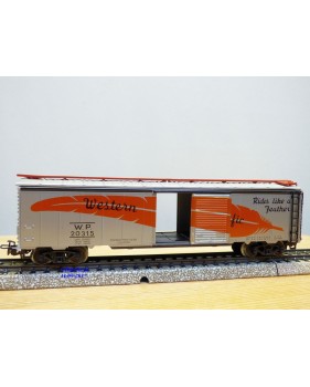 Märklin   4571, wagon couvert ( boxcar )  WESTERN PACIFIC Neuf  BO