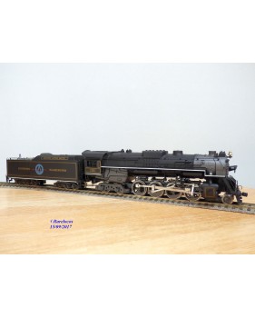 Rivarossi  véro 1520,  locomotive 2 8 4 ( 142 ) Berkshire  ( RF&P : Richmond, Fredericksburg and Potomac )  N° 574: neuf   BO
