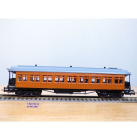 ELECTROTREN 5011K, voiture ancienne à bogies type BWffv 160      2 ème Cl.   MZA   BO