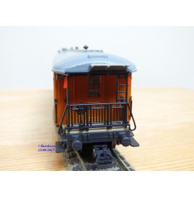 ELECTROTREN 5011K, voiture ancienne à bogies type BWffv 160      2 ème Cl.   MZA   BO