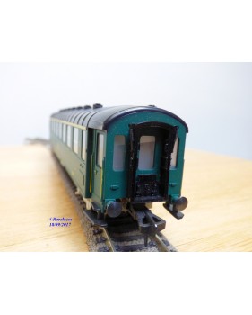 FLEISCHMANN 1520, voiture  grandes lignes   1 Cl.  SNCB  neuf   BO