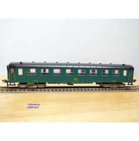 FLEISCHMANN 1521, voiture  grandes lignes   2 Cl.  SNCB  neuf   BO