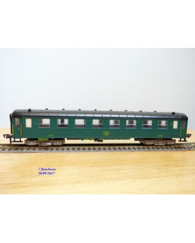 FLEISCHMANN 1521, voiture  grandes lignes   2 Cl.  SNCB  neuf   BO