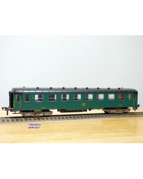 FLEISCHMANN 1521, voiture  grandes lignes   2 Cl.  SNCB  neuf   BO