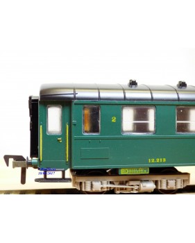 FLEISCHMANN 1521, voiture  grandes lignes   2 Cl.  SNCB  neuf   BO