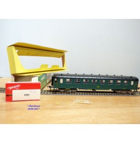 FLEISCHMANN 1521, voiture  grandes lignes   2 Cl.  SNCB  neuf   BO