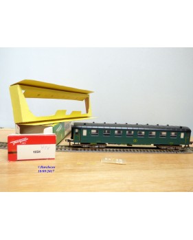 FLEISCHMANN 1521, voiture  grandes lignes   2 Cl.  SNCB  neuf   BO