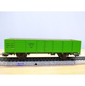 MÄRKLIN MINEX 4451, wagon tombereau vert SWEG BO