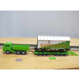 PRIMEX ( Märklin )  4584, Camion et wagon cirque SARRASANI  Neuf  BO 