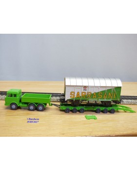 PRIMEX ( Märklin )  4584, Camion et wagon cirque SARRASANI  Neuf  BO 
