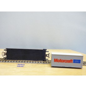 RIVAROSSI 2094, wagon plat à ranchers type Lbs avec conteneur Motorcraft   FS   Neuf   BO