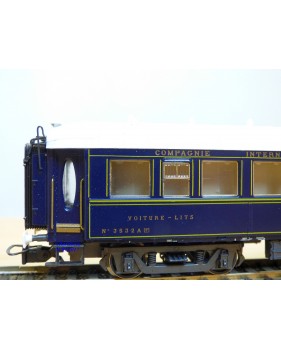 RIVAROSSI  véro 2567,  voiture lits  Lx  CIWL N° 3532 A  BO