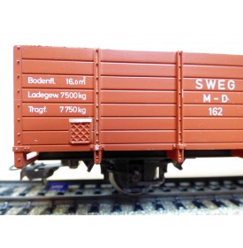 MÄRKLIN MINEX 4450, wagon tombereau SWEG BO