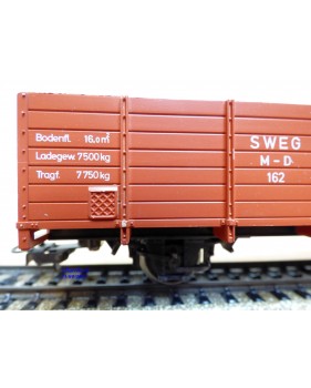 MÄRKLIN MINEX 4450, wagon tombereau SWEG BO