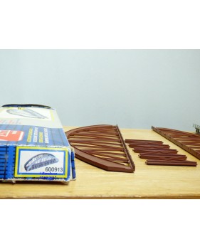 LIMA  L453711, 4 rails courbes R2 445 mm   30°  neufs   BO