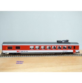 ROCO 44228A / 44473, voiture restaurant   à pantographe   type WR   SBB      BO 