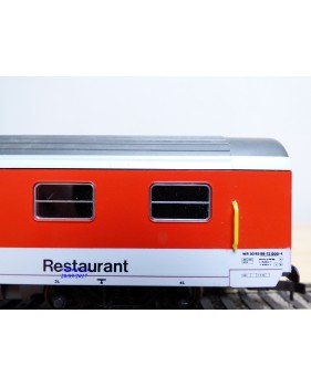 ROCO 44228A / 44473, voiture restaurant   à pantographe   type WR   SBB      BO 