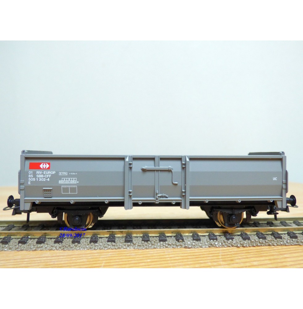 ROCO 47145 wagon à parois coulissantes Habbins N°: 2771 1 484-0 SBB Neuf BO