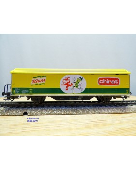 Märklin 4735,933  / 9975,  wagon couvert  type Hbils  KNORR   CHIRAT SBB  neuf   BO