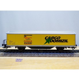 Märklin 4735,991  / 2000707,  wagon couvert  type Hbils  CARGO DOMIZIL  PLANZER  KUONI  SBB  neuf   BO