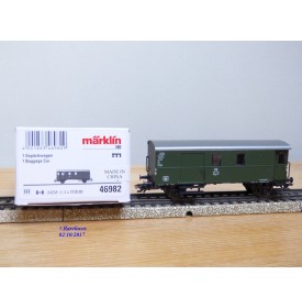 MÄRKLIN 46982, fourgon marchandise type Pwgs 41    DB  neuf   BO 