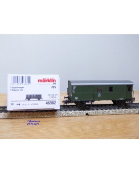 MÄRKLIN 46982, fourgon marchandise type Pwgs 41    DB  neuf   BO 